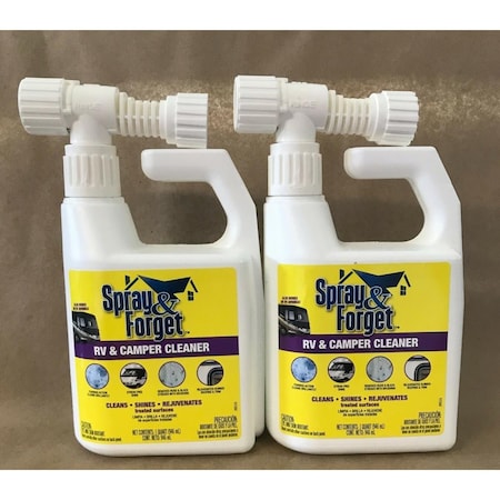 Barr Wm SFRVCHEQ04 Spray & Forget RV & Camper Cleaner with Hose End Adapter W6G-SFRVCHEQ04